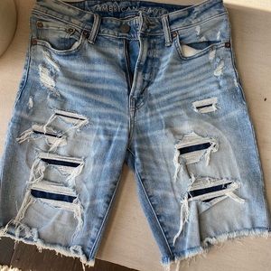 Mens 30 American Eagle Distressed Denim Jeans